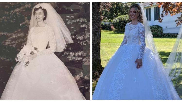 Robe grand mère de la mariée discount